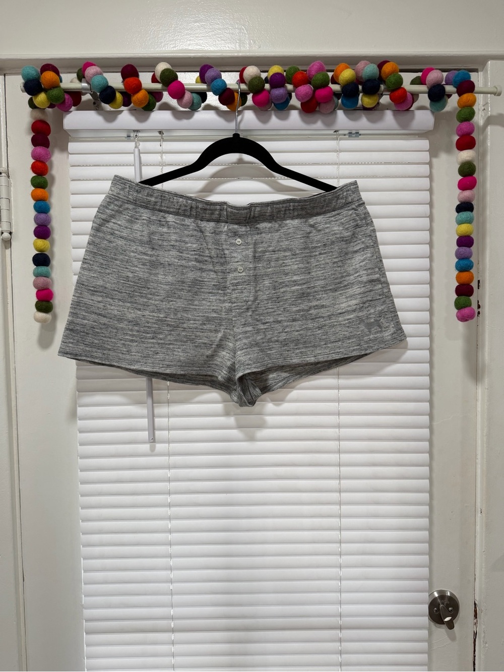 PINK Gray Heather Women's Lounge Shorts